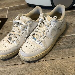 Men’s white Nike AF1 - size 10